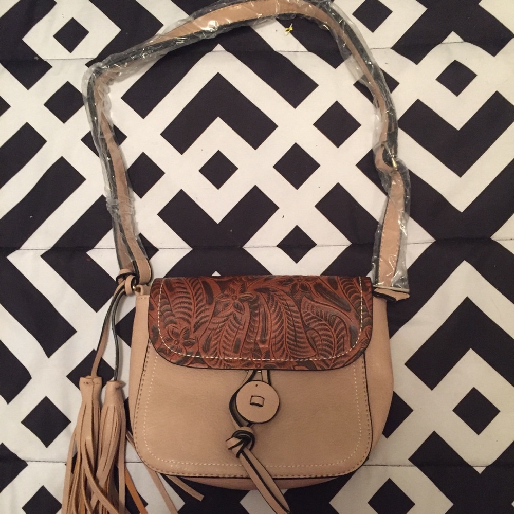 Unique brown purse